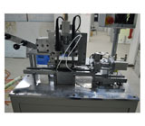 Automatic tin soldering machine for motor end cover