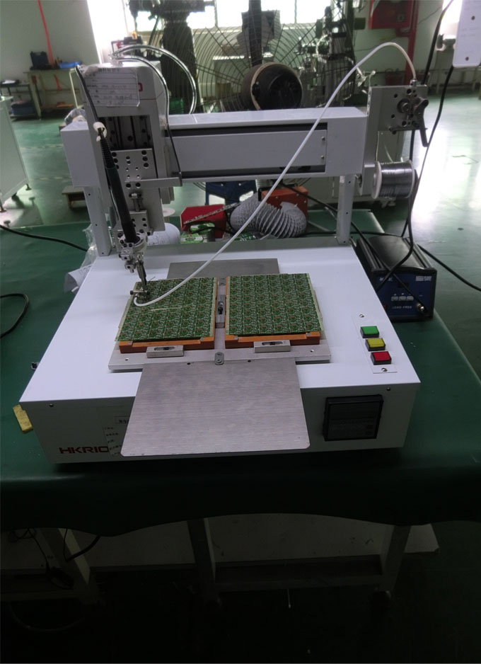 Electric vehicle charger circuit board welding machine  