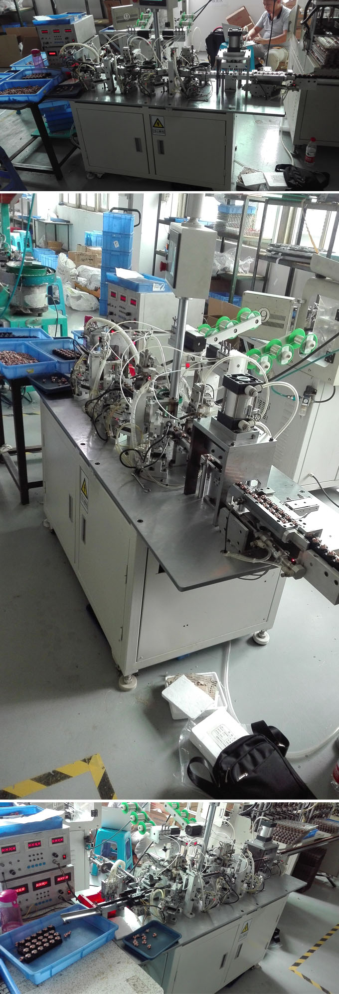 The second generation autowelder of varistor of micromotor