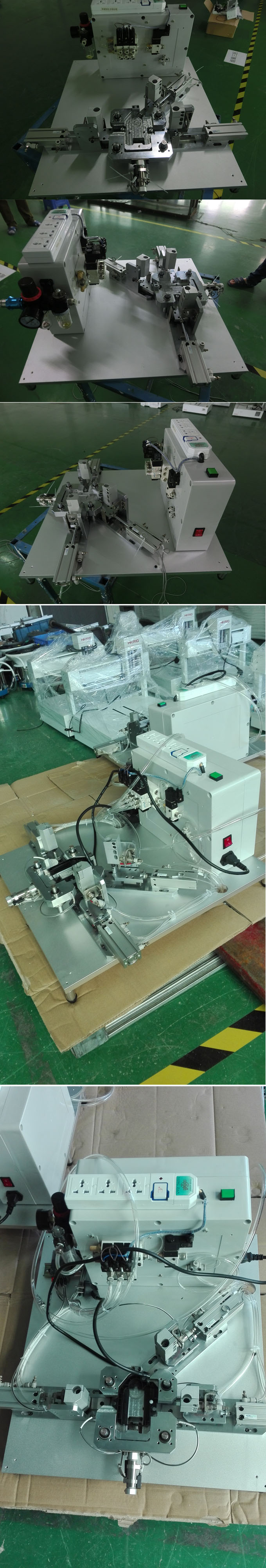 Vibration proof pad assembly machine  